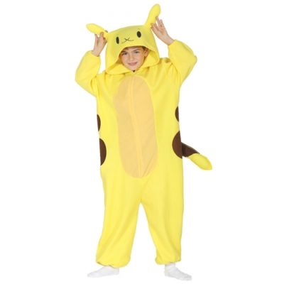 Gele anime onesie kids
