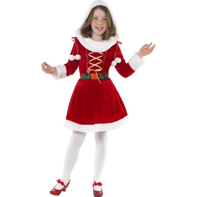 Rode kinder kerst jurkjes