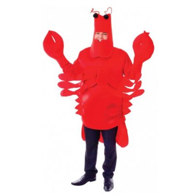 Kreeft verkleedkleding kostuum - rood - voor volwassenen - dierenpak